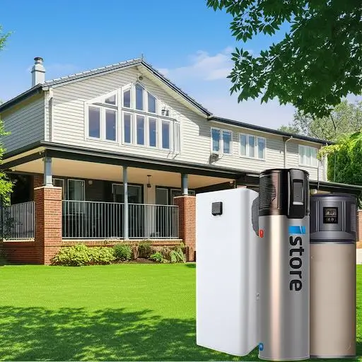 Heat pump product with residential home