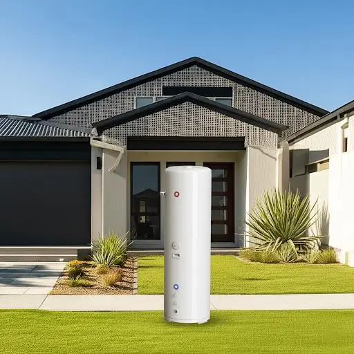 heat pump outside the residential home